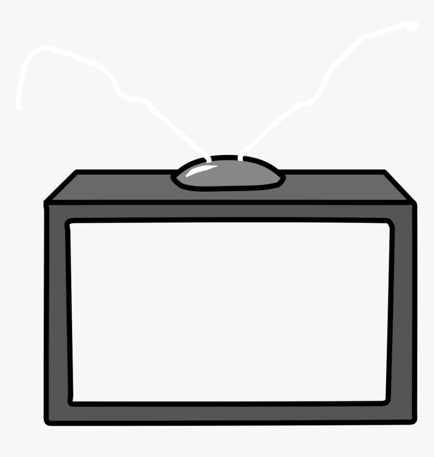 Bathtub Clipart Transparent Background - Cartoon Tv Set, HD Png Download