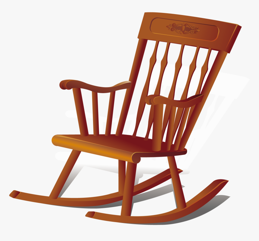 Clip Art Rocking Chair, HD Png Download