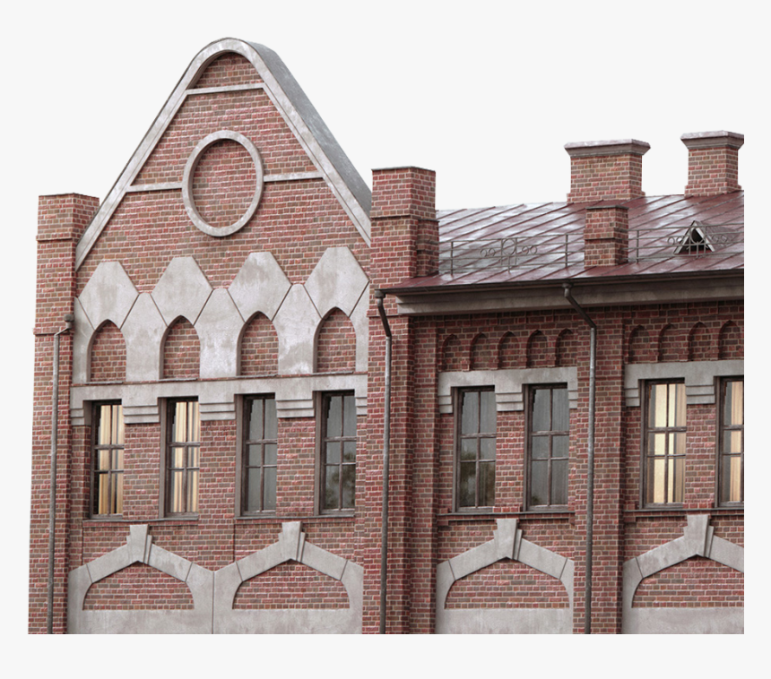 Chimney Building - Brick, HD Png Download
