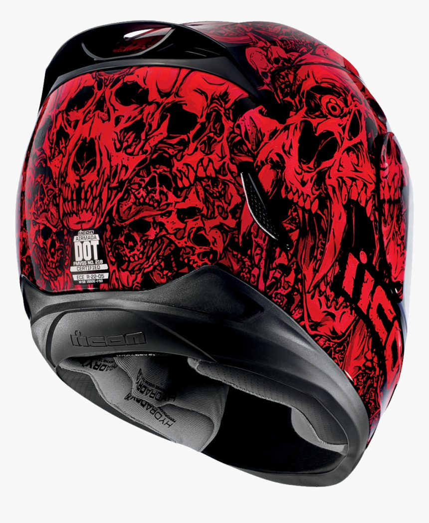 Motorcycle Helmet - Icon Airmada Green Helmet, HD Png Download