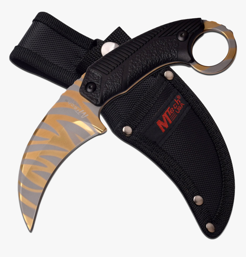 Tiger Stripe Knife, HD Png Download