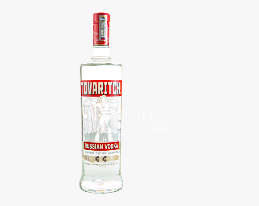 Tovaritch Vodka Bottle, HD Png Download