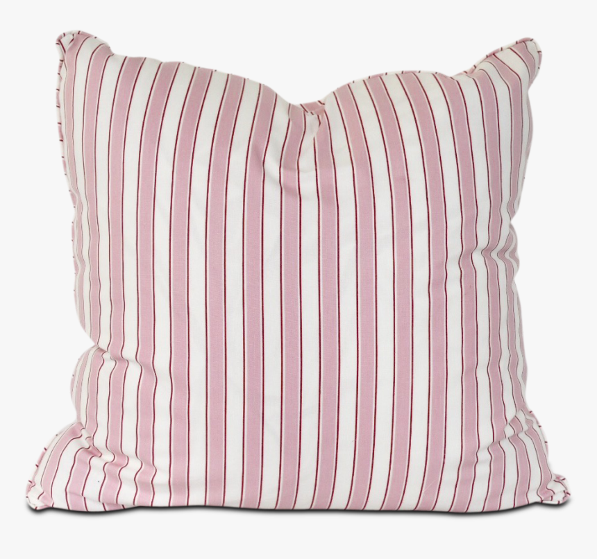 Pink And White Striped Cushions, HD Png Download