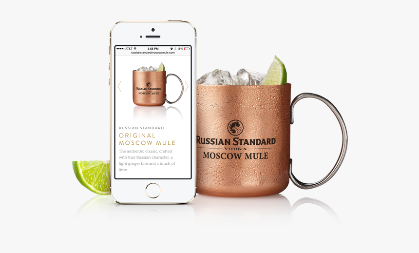 Russian Standard Moscow Mule Can, HD Png Download