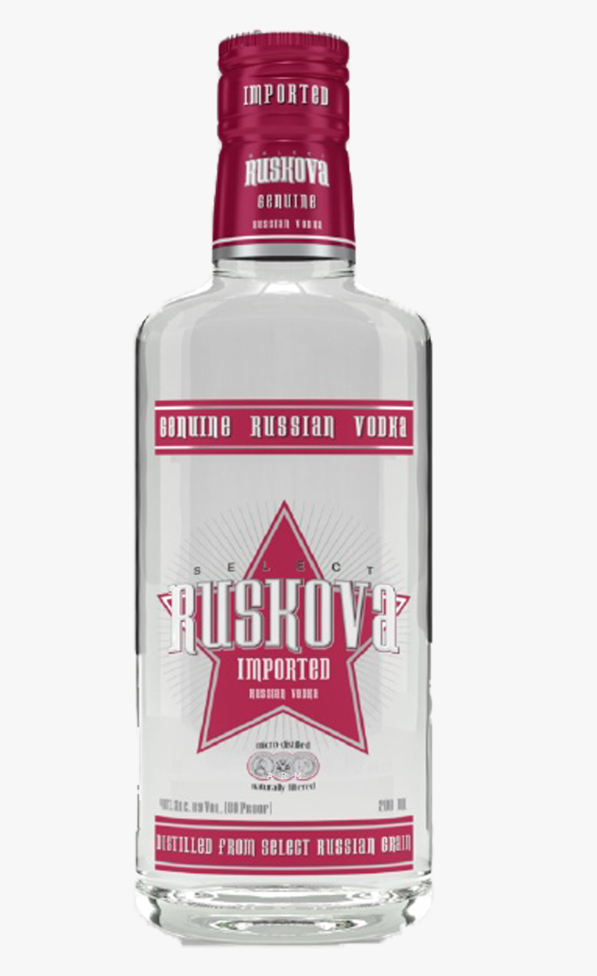 Ruskova Vodka 200 Ml, HD Png Download