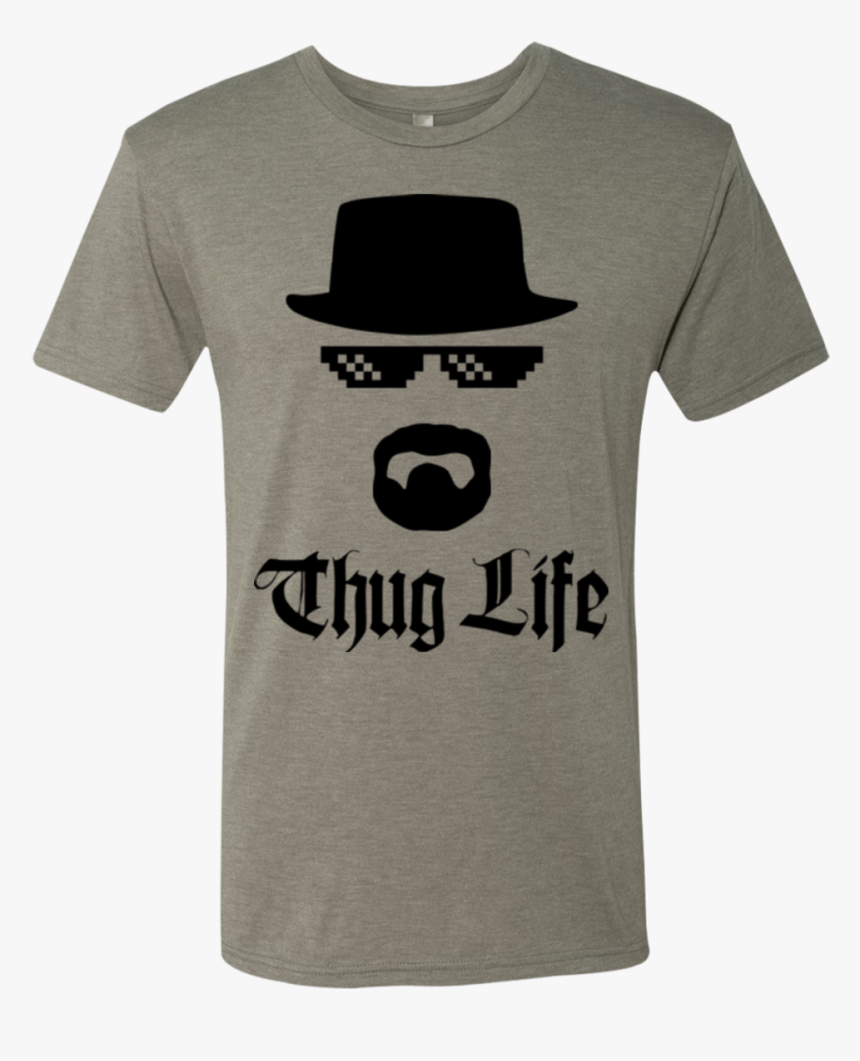 Thug Life Men S Triblend T-shirt - Thug Life, HD Png Download