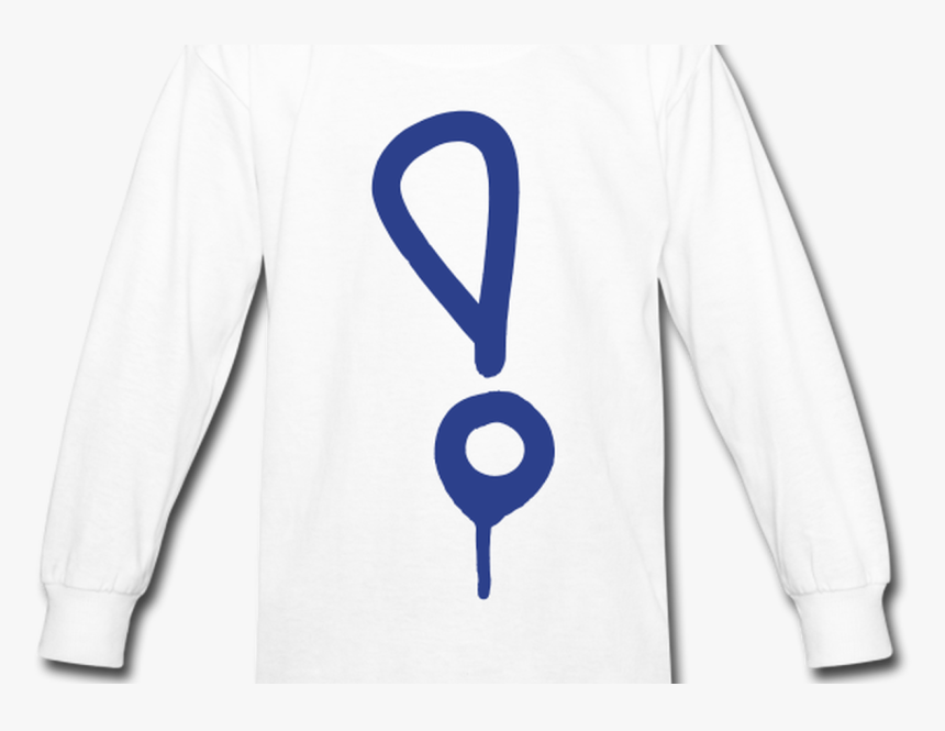 Exclamation Mark Symbol Unisex Graffiti Paint Splatter - Long-sleeved T-shirt, HD Png Download