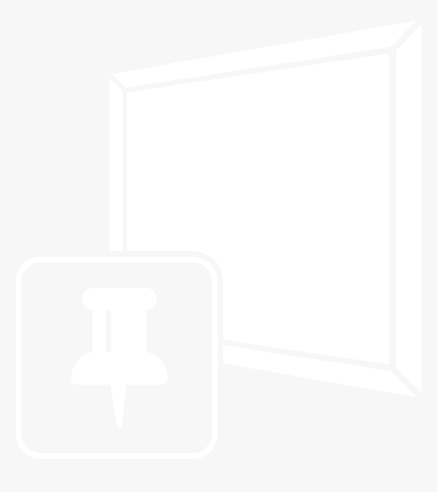 Fabric Covered Bulletin Board Panels - Sign, HD Png Download