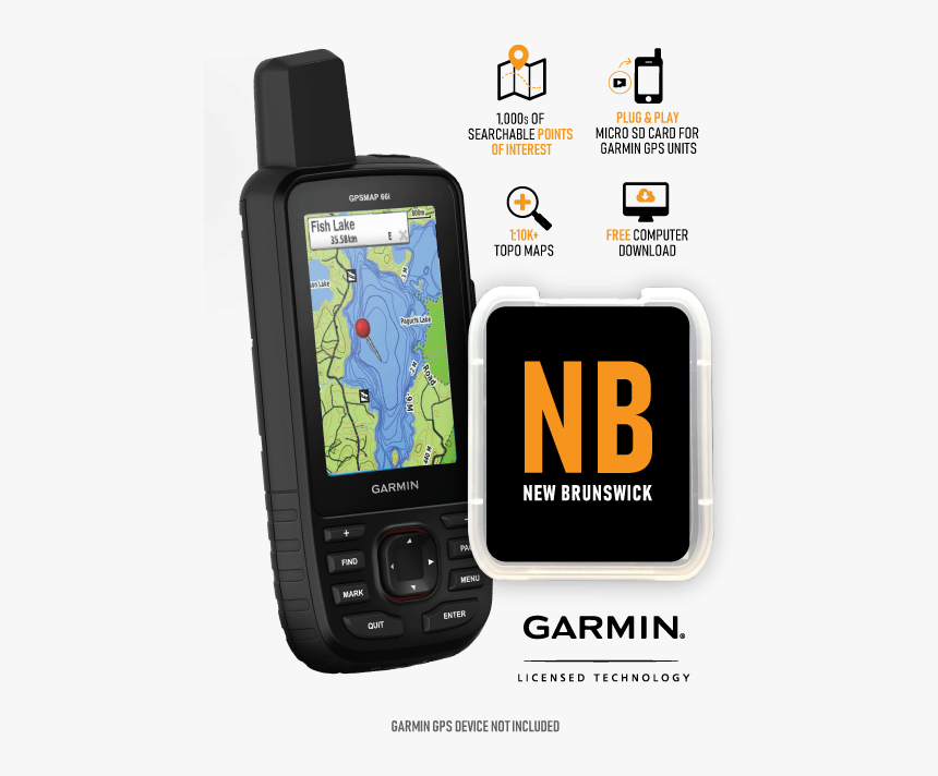 New Brunswick - V2019 - Garmin Ltd., HD Png Download