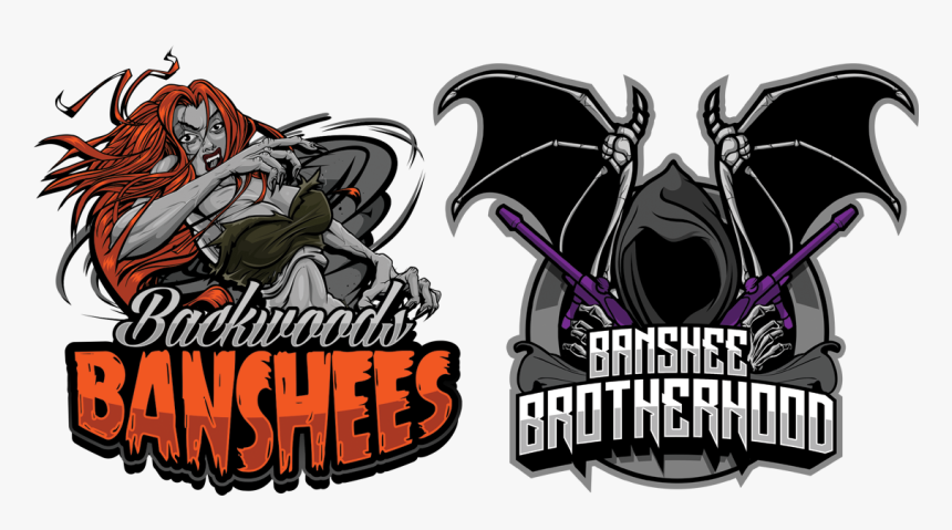 Backwoods Banshees Michigan Scenario Paintball Team - Zombie, HD Png Download
