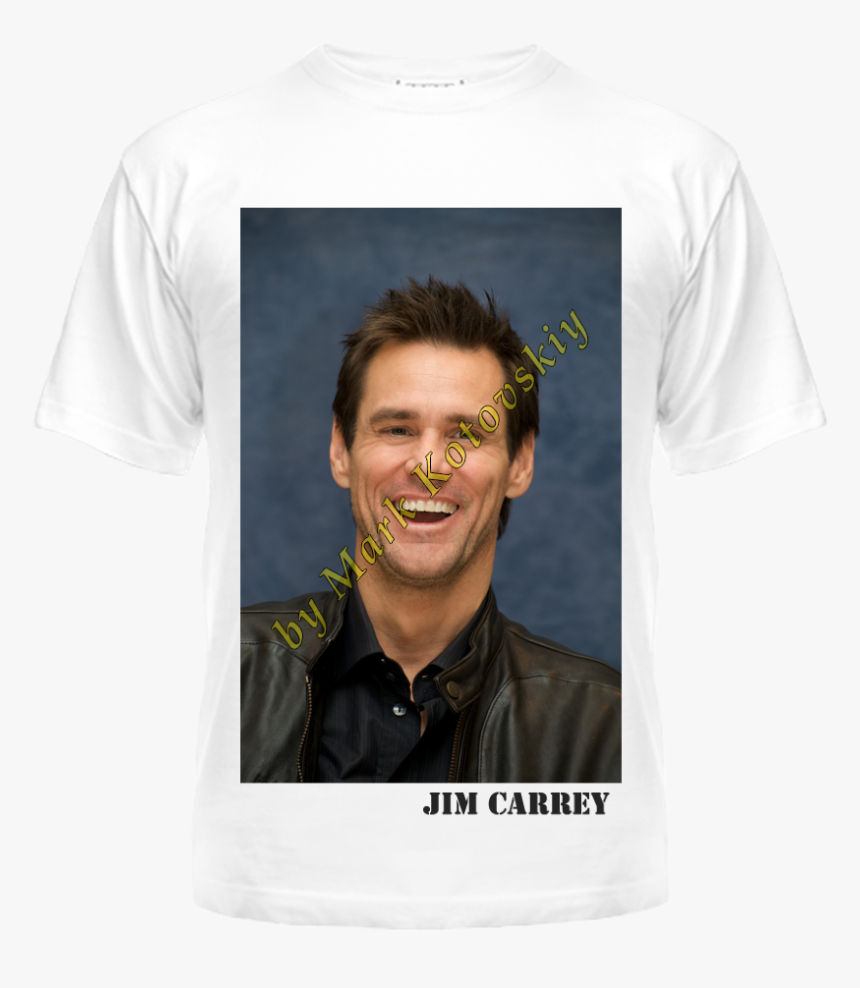 Заказать Футболка С Принтом Jim Carrey - Джим Керри, HD Png Download