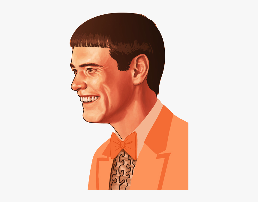 Jim Carrey Dumb And Dumber Art, HD Png Download