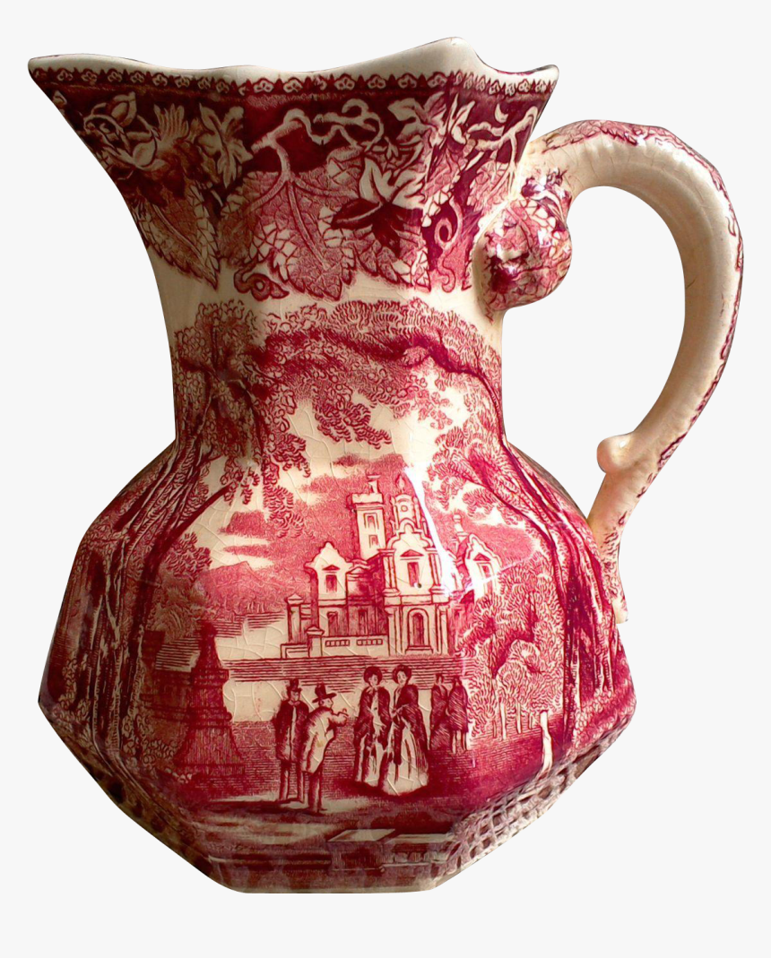 Offering A Beautiful Large Pitcher In An Octagon Shape - Ceramic, HD Png Download
