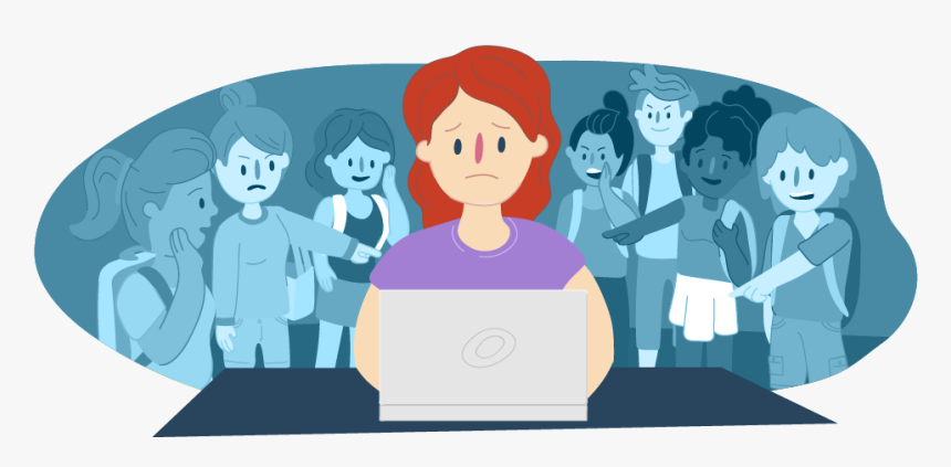 Bullying Kids Helpline - Cyberbullying Png, Transparent Png ...