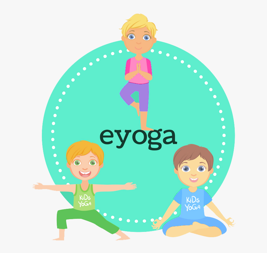 Eyoga Kids Png Transparent Background - Yoga Kids No Background, Png Download