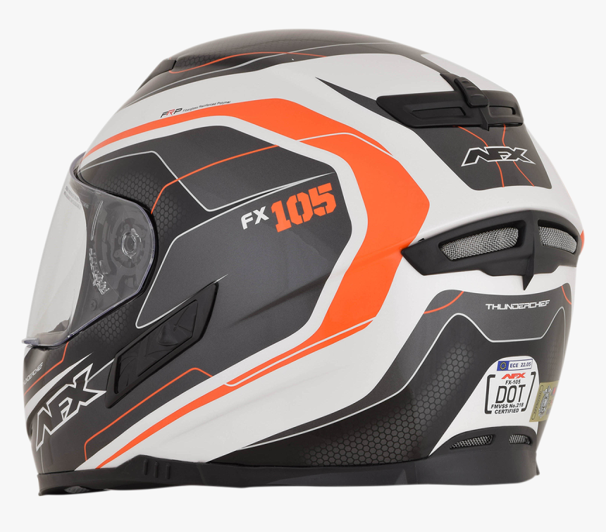 Afx Fx 105 Thunder Chief Helmet Thumbnail - 粉紅 色 全 罩 安全 帽, HD Png Download