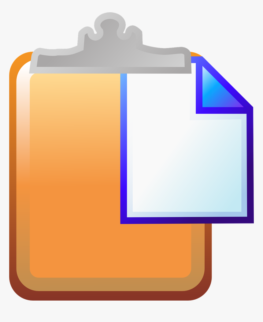 Clipboard Clip Art Download - Paste Image In Computer, HD Png Download
