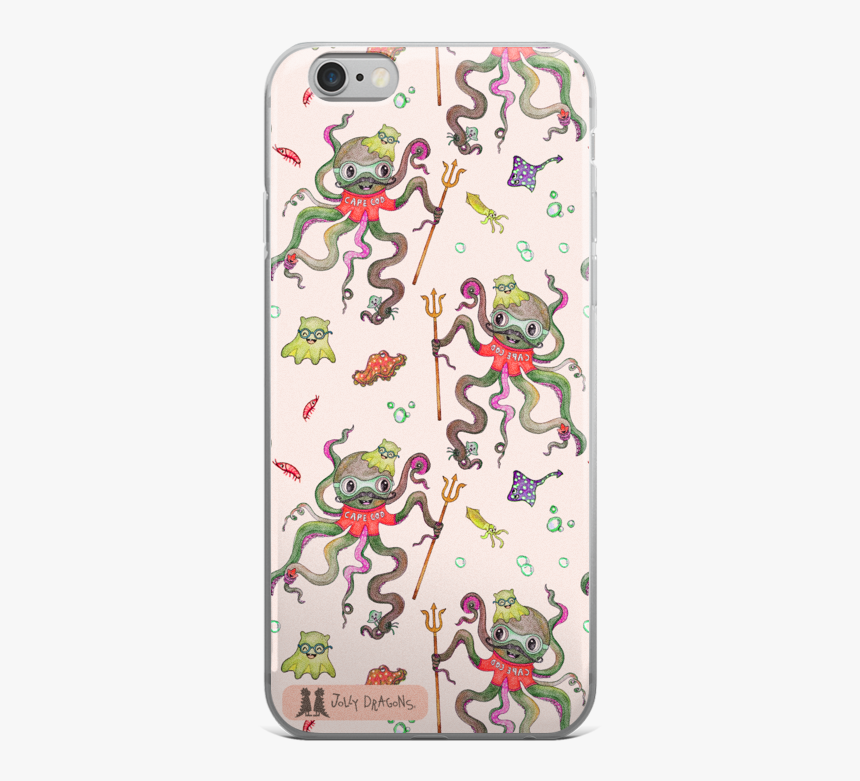 Octopus Pink Iphone 6/6s, 6/6s Plus Case - Mobile Phone Case, HD Png Download