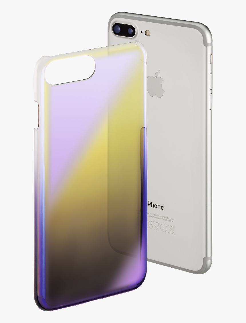 Apple Iphone 6 Plus/6s Plus/7 Plus/8 Plus, Yellow/purple - Iphone, HD Png Download