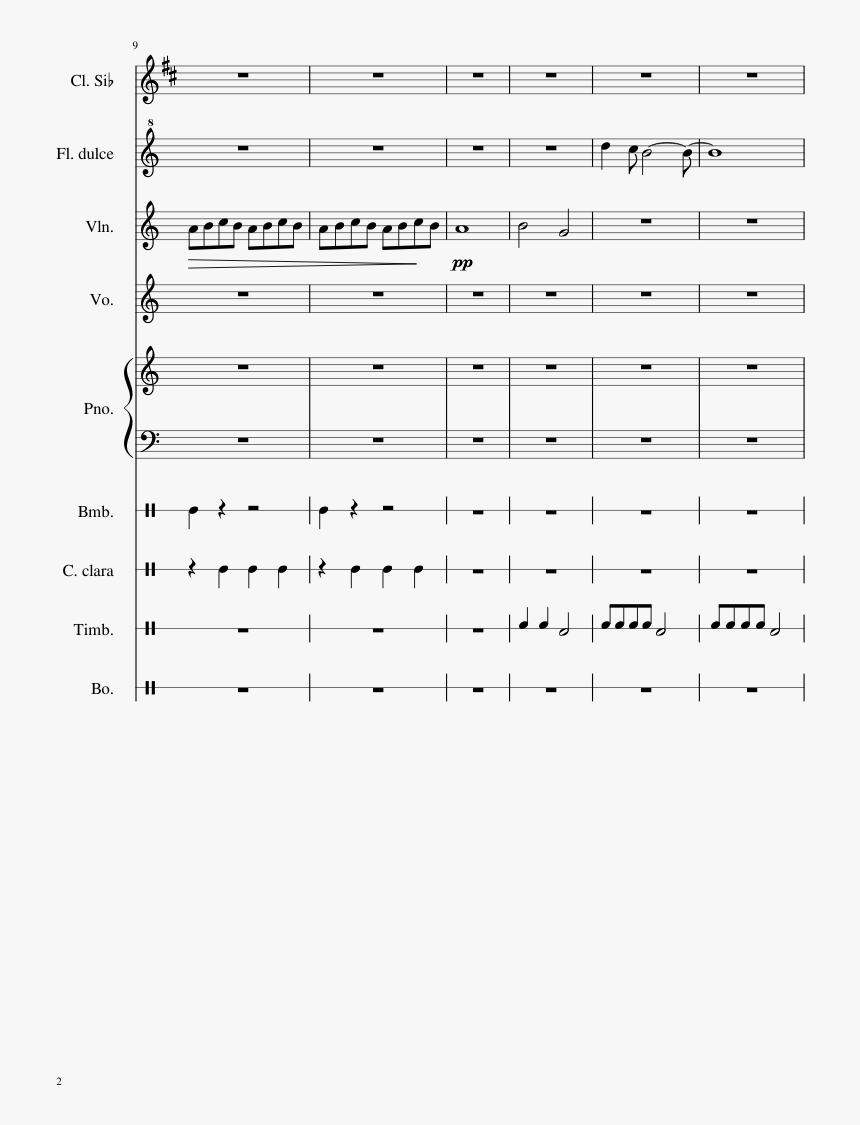 Sheet Music, HD Png Download
