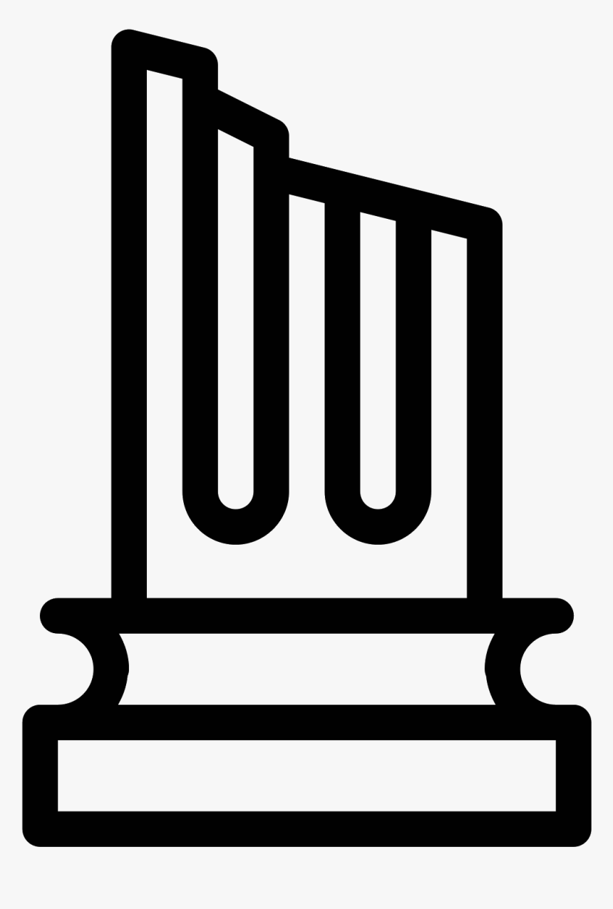 Greek Pillar Base Icon - Archeology Icon Png, Transparent Png