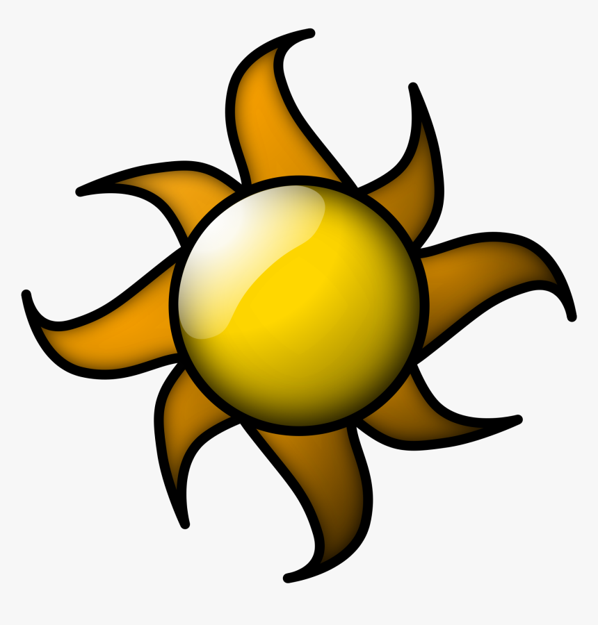 Graficos De Sol Clipart , Png Download - Graficos De Un Sol, Transparent Png