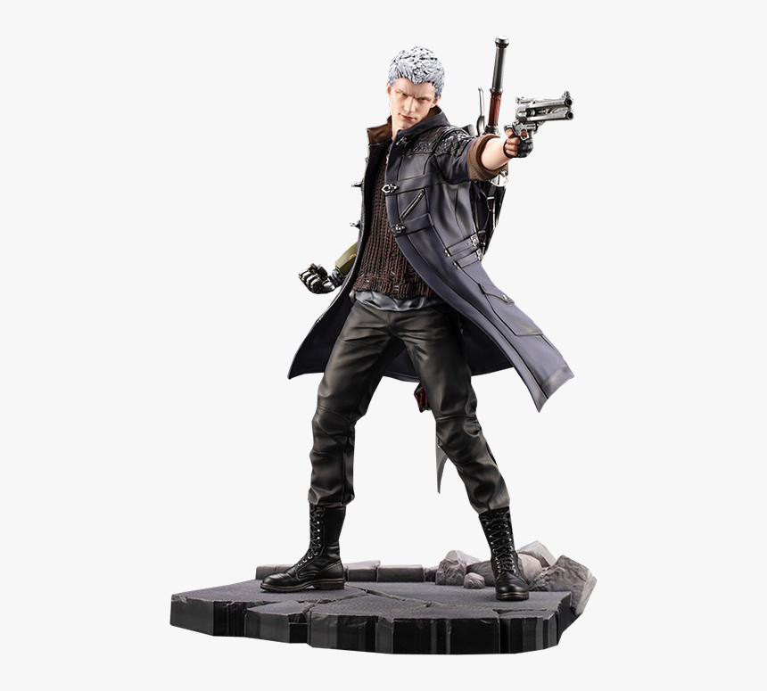 Dante Devil May Cry Statue, HD Png Download
