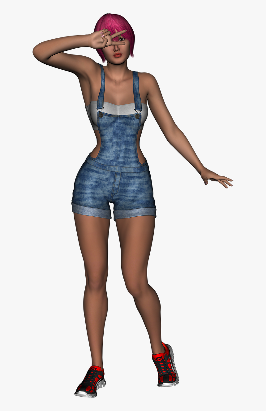 Png Nature Photo Girl, Transparent Png