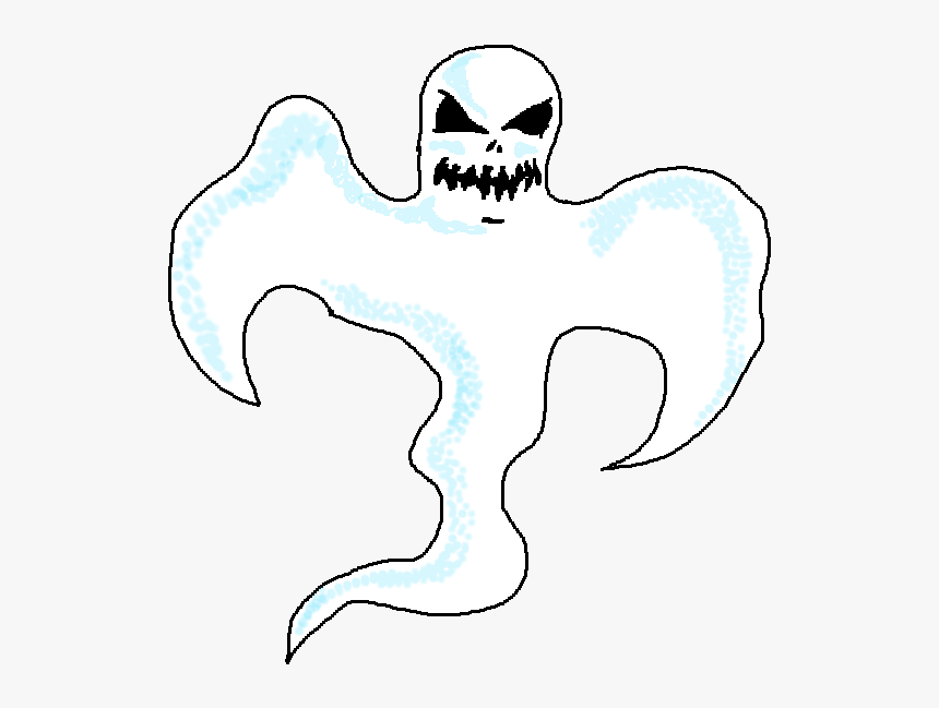 Scary Ghost Png - Scary Ghost Halloween Png, Transparent Png