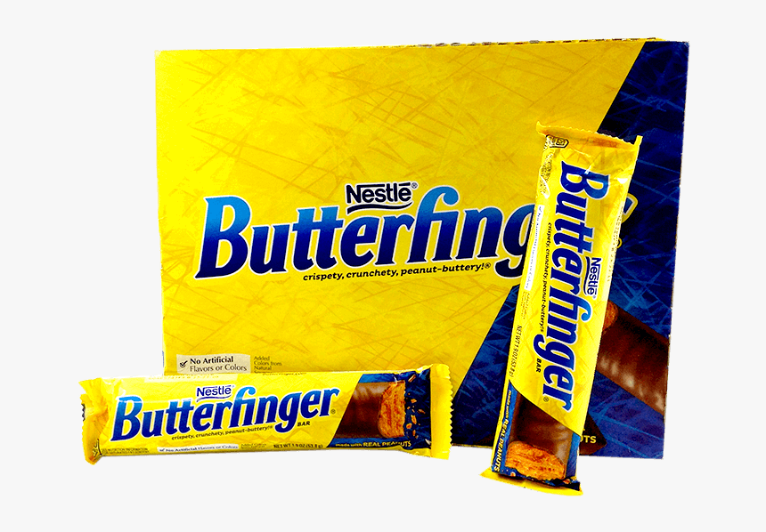 Butterfinger Candy Bar , Png Download - Snack, Transparent Png