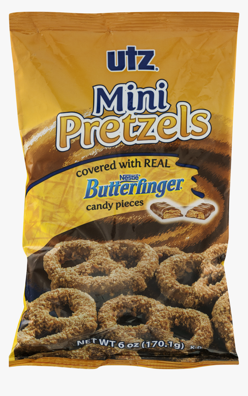 Utz Butterfinger Pretzels, HD Png Download