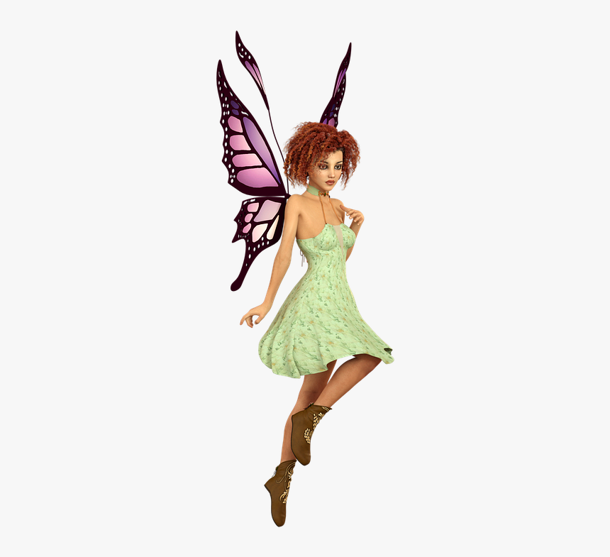 Woman, Girl, Elf, Beauty, Female, Slim, Pretty - Fairy, HD Png Download