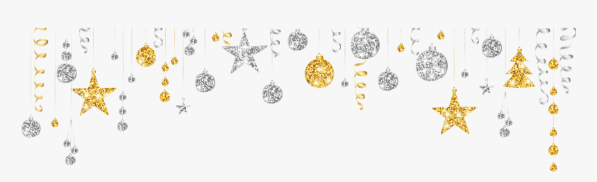 Hanging Christmas Ornaments - Christmas Party Lettering, HD Png Download