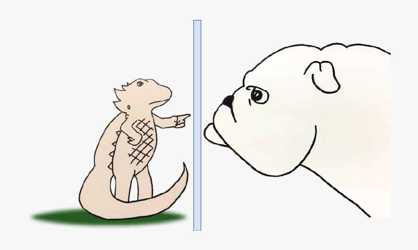 Bearded Dragon Bulldog - Thing I Don T Like That Thing No Sir Bearded Dragon, HD Png Download