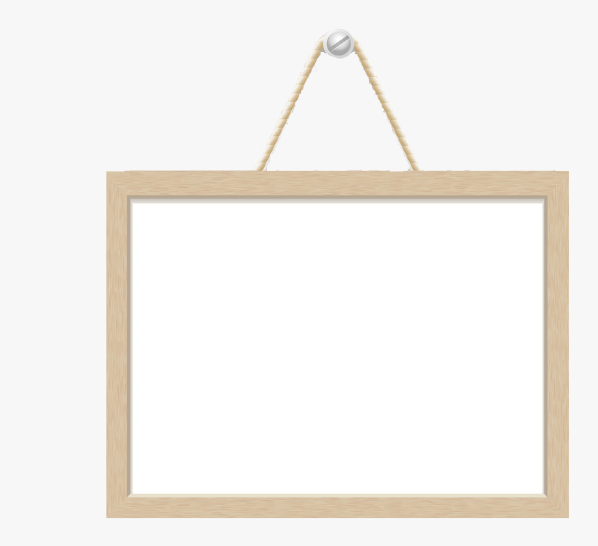 White Board Hanging Png , Png Download - Wood, Transparent Png