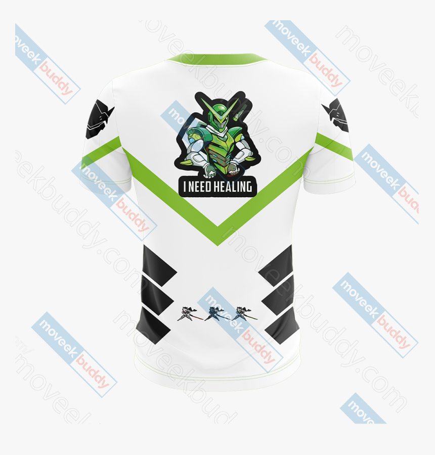 Genji Symbol Unisex 3d T-shirt - Football Gear, HD Png Download