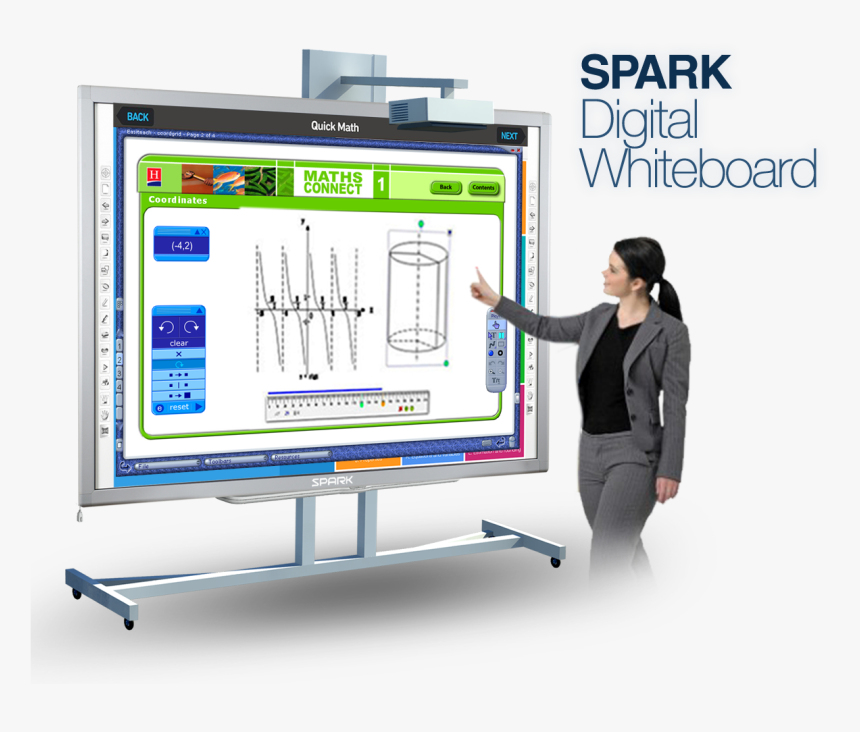 Digital Whiteboard Png, Transparent Png