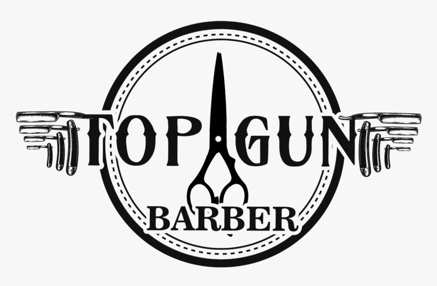 Topgun Barber - Circle, HD Png Download