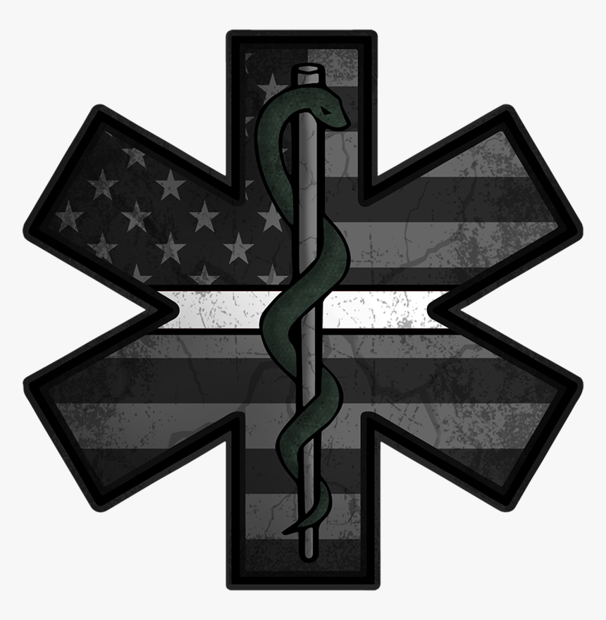 Transparent American Flag Logo Png - Ems Logo Flag, Png Download