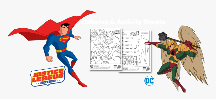 160922-happymeal4 - Justice League Action Hawkman, HD Png Download