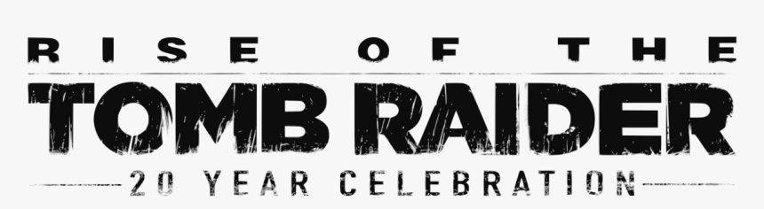 Rise Of The Tomb Raider 20 Year Celebration Logo - Rise Of The Tomb Raider Png, Transparent Png