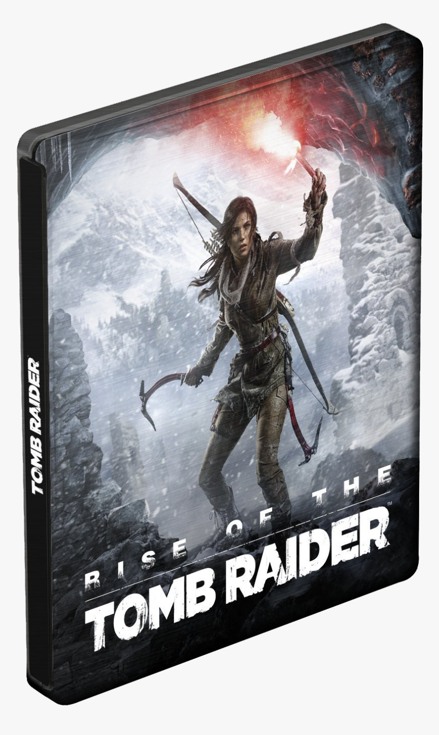 New Steel Box For Rise Of The Tomb Raider - Steelbook Tomb Raider Ps4, HD Png Download