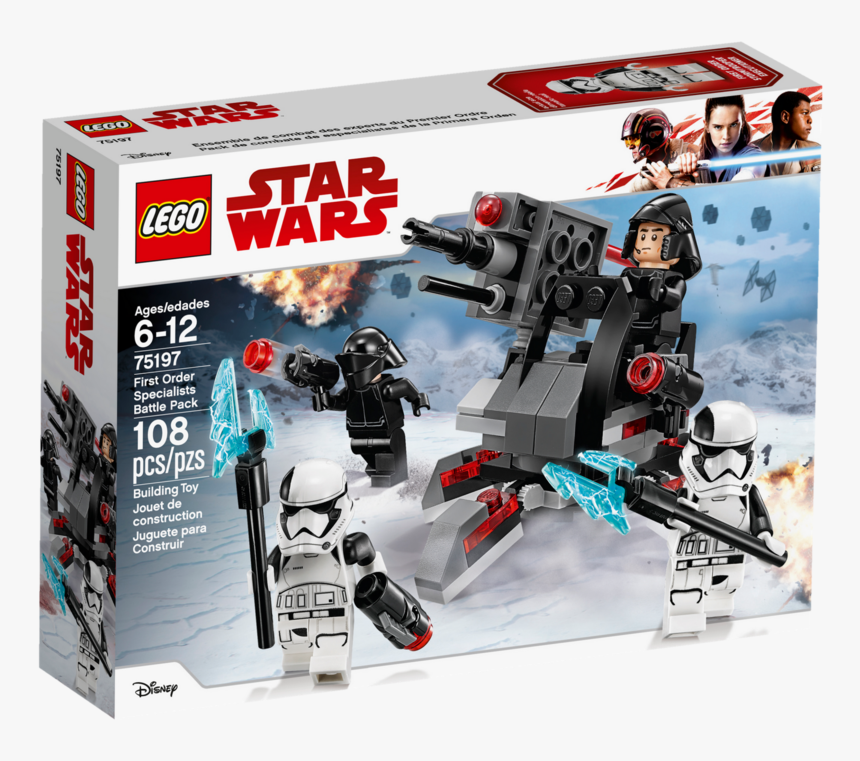 Lego Star Wars First Order Specialists Battle Pack, HD Png Download