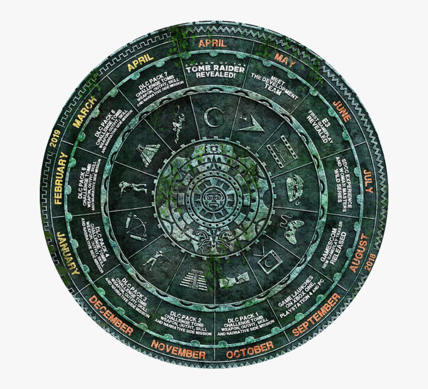 Shadow Of The Tomb Raider Roadmap, HD Png Download