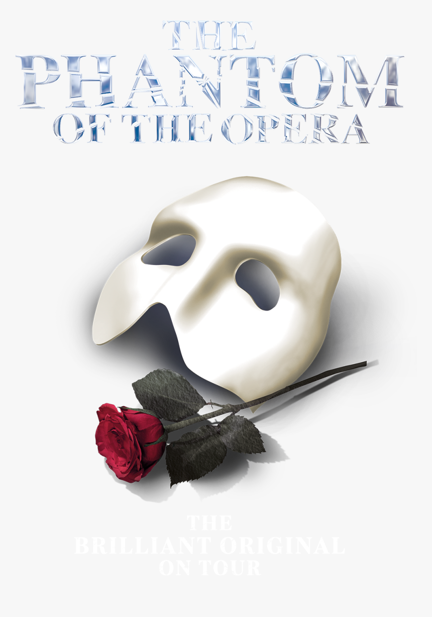 Phantom Of The Opera Mask And Rose, HD Png Download , Transparent Png