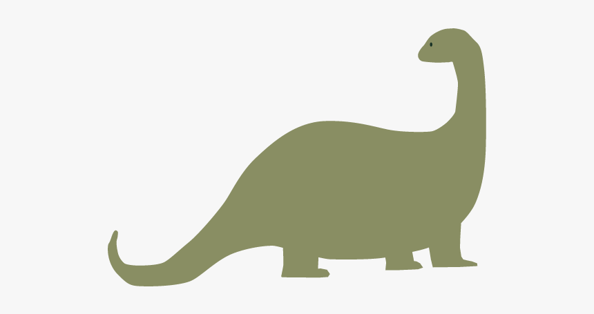 Cartoon Illustration Brachiosaurus, HD Png Download