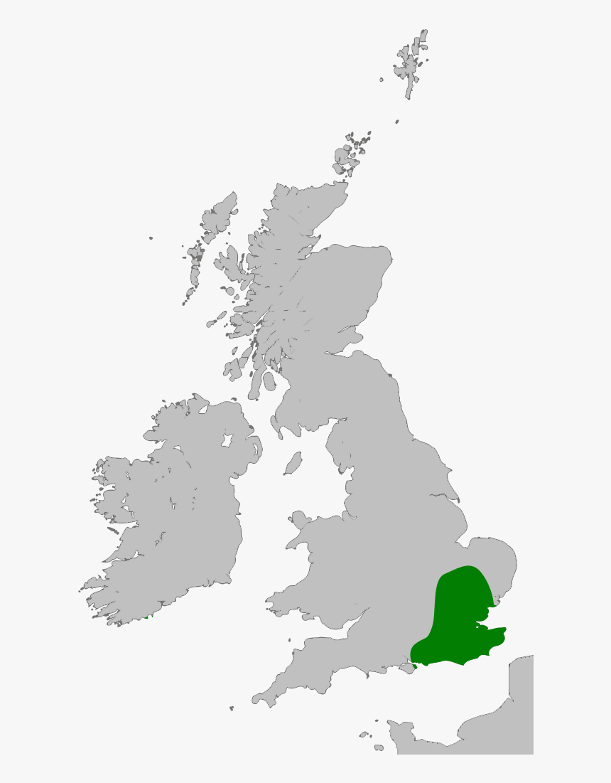 Rose-ringed Parakeet Range Great Britain - Cornwall Is A Country, HD Png Download