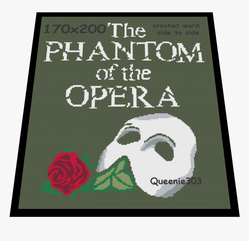 The Phantom Of The Opera Mask - Phantom Of The Opera, HD Png Download