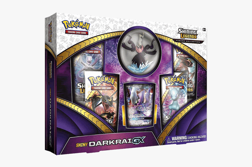 Pokemon Shining Legends Shiny Darkrai Gx Box, HD Png Download