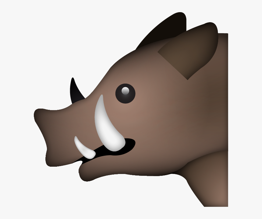 Strong Emoji Png - Emoji Boar Png, Transparent Png